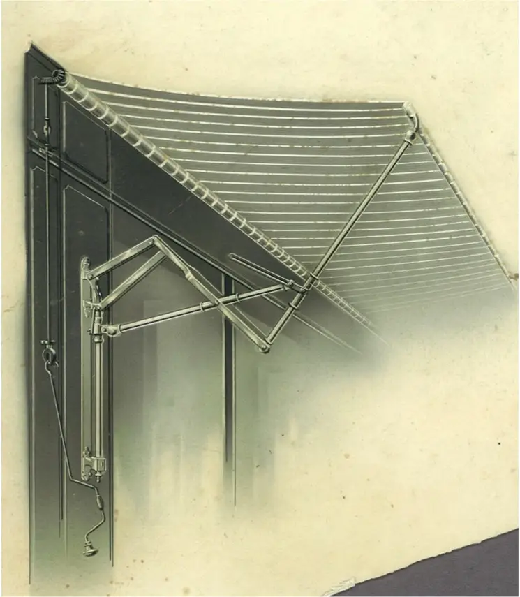 Gravure Banne Auteuil